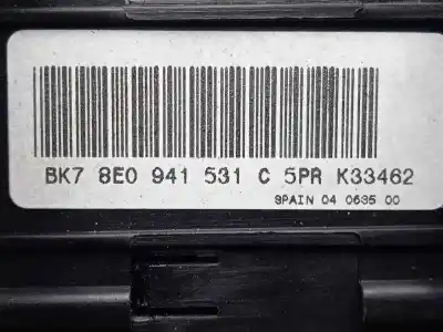 Автозапчастина б/у вимикач для audi a4 avant (8e) 2.0 tdi посилання на oem iam 8e0941531c  2.nieblas