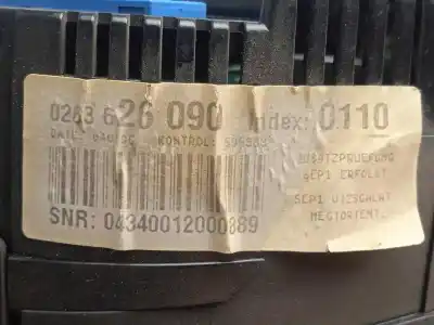 Pezzo di ricambio per auto di seconda mano pannello degli strumenti per audi a4 berlina (8e) 2.0 tdi 16v (103kw) riferimenti oem iam 8e0920901d  
