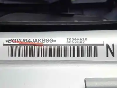 Second-hand car spare part front right air bag for mitsubishi outlander (cw0) 2.0 di-d cat oem iam references 7030a026 - 6059542  