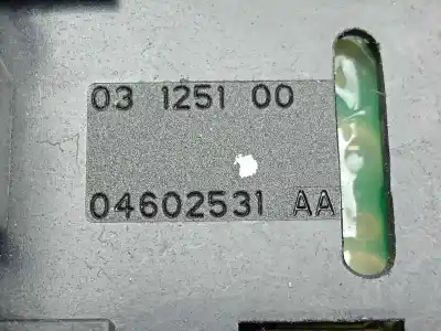 Peça sobressalente para automóvel em segunda mão botão / interruptor elevador vidro traseiro esquerdo por dodge nitro 2.8 crd 4wd referências oem iam 4602531ab  