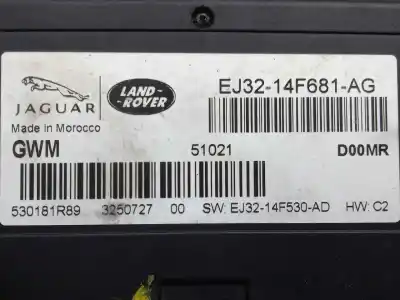 Second-hand car spare part electronic module for land rover range rover evoque (l538) 2.2 d 4x4 oem iam references ej3214f681ag - ej3214f530ad  