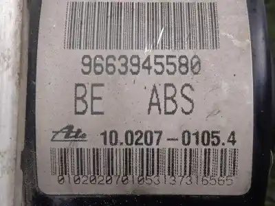 Автозапчасти б/у абс за peugeot 207 1.4 hdi ссылки oem iam 10097011463 - 9663945580 - 10020701054  