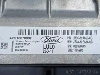 Second-hand car spare part ecu engine control for ford ranger (tke) 2.0 tdci panther cat oem iam references a2c18078902 - j3bg12a6540cb - jb3a12b684cb - sid21  sid212evo