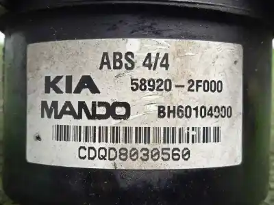 Peça sobressalente para automóvel em segunda mão abs por kia cerato 1.6 crdi referências oem iam 956002f001 - 589202f000  