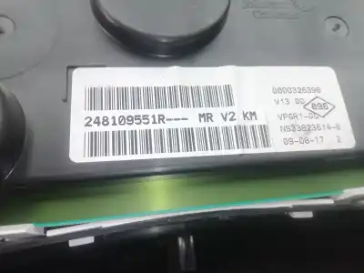 Peça sobressalente para automóvel em segunda mão quadrante por dacia duster 1.5 dci diesel fap cat referências oem iam   