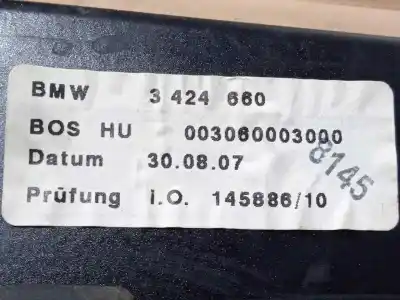 Second-hand car spare part parcel shelf for bmw x3 (e83) 2.0 turbodiesel cat oem iam references 3424660  