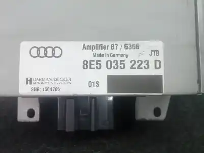 Peça sobressalente para automóvel em segunda mão módulo eletrônico por audi a4 berlina (8e) 1.8 20v turbo referências oem iam 8e5035223d  