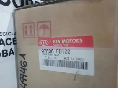 Second-hand car spare part air conditioning condenser / radiator for kia rio 1.3 cat oem iam references 97606fd100 - d301730460  