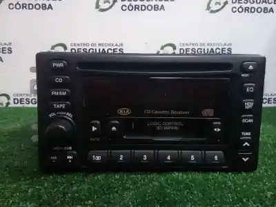 İkinci el araba yedek parçası SES SISTEMI / RADYO CD için KIA CARNIVAL  OEM IAM referansları 0K54Y66860C  