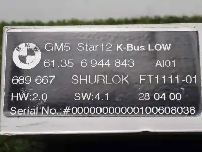 Pezzo di ricambio per auto di seconda mano modulo elettronico per bmw serie 3 compact (e46) 2.0 diesel cat riferimenti oem iam 61356944843  