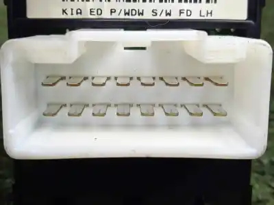 Автозапчасти б/у выключатель левого переднего окна за kia cee´d 1.6 crdi cat ссылки oem iam 369490  