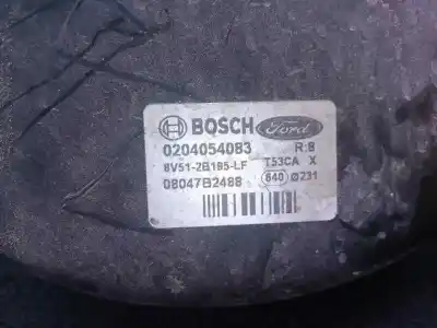 Second-hand car spare part brake servo for ford fiesta vi (cb1, ccn) 1.25 oem iam references 0204054083 - 8v512b195lf - 08047b2488  