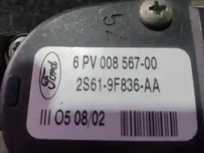 Peça sobressalente para automóvel em segunda mão pedal acelerador por ford fiesta (cbk) 1.6 16v cat referências oem iam 2s619f836aa 6pv00856700 