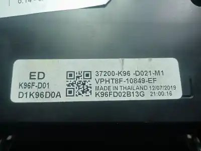 Peça sobressalente para automóvel em segunda mão quadrante por honda pcx pcx 125 referências oem iam 37200k96d021m1 - 37200k96d021  