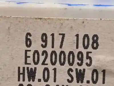 Second-hand car spare part rear right power window switch for bmw serie 7 (e65/e66) 3.0 turbodiesel cat oem iam references 6917108  