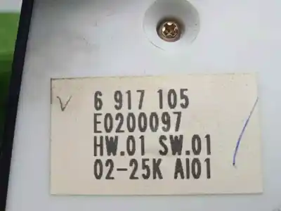 Second-hand car spare part left front power window switch for bmw serie 7 (e65/e66) 3.0 turbodiesel cat oem iam references 6917105  