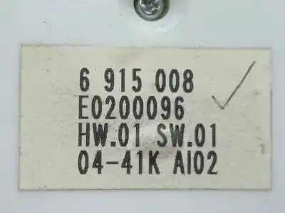 Second-hand car spare part left front power window switch for bmw serie 7 (e65/e66) 3.0 turbodiesel cat oem iam references 6915008 - e0200096  