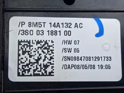 Second-hand car spare part left front power window switch for ford kuga (cbv) 2.0 tdci cat oem iam references 8m5t14a132ac  