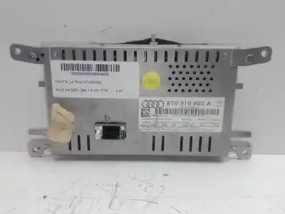 Second-hand car spare part multifunction display for audi a4 berlina (b8) 1.8 16v tfsi oem iam references 8t0919603a  