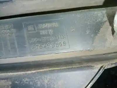 Pezzo di ricambio per auto di seconda mano modanatura per opel corsa d (s07) 1.3 cdti (l08 l68) riferimenti oem iam 475498858 - 13211481  