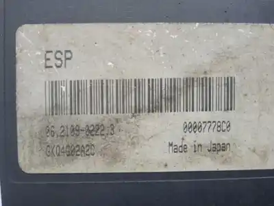 Second-hand car spare part abs for ssangyong rodius 2.7 turbodiesel cat oem iam references 06210902223 - 4894021100 - 06210200654  