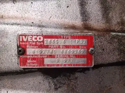 Second-hand car spare part gearbox for iveco supercargo (ml) 5.9 diesel oem iam references 28656 - 11p07 - r977 - 8192780 - 8869369  6.velocidades