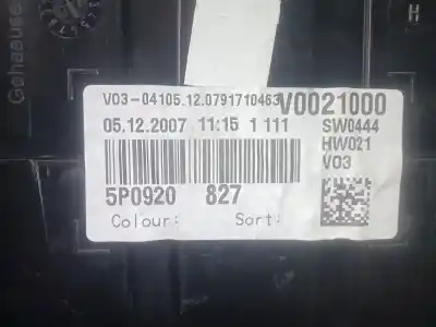 Second-hand car spare part dashboard for seat altea xl (5p5, 5p8) 1.6 oem iam references 110080369001  
