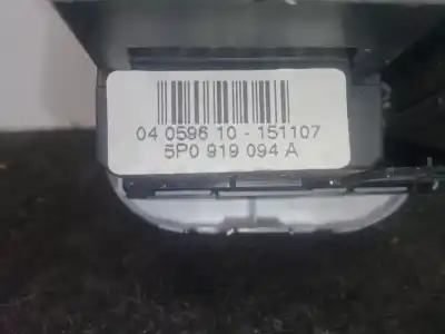 Second-hand car spare part headlights switch for seat altea xl (5p5, 5p8) 1.6 oem iam references 5p1941431cb  