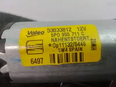 Peça sobressalente para automóvel em segunda mão motor do limpa para brisas por seat altea xl (5p5, 5p8) 1.6 referências oem iam 5p0955711c  