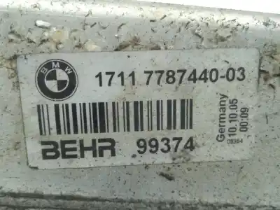 Peça sobressalente para automóvel em segunda mão radiador de água por bmw 5 touring (e61) 525 d referências oem iam 17117787440 395x620x25 