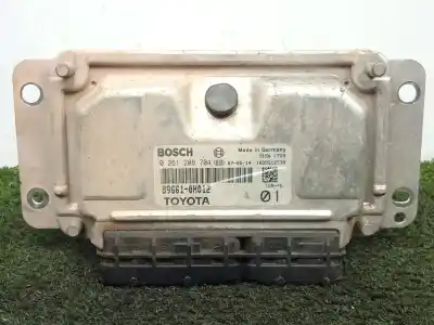 Peça sobressalente para automóvel em segunda mão centralina de motor uce por citroen c1 1.0 cat (384f) referências oem iam 0261208704 - 896610h012 - m7.9.5