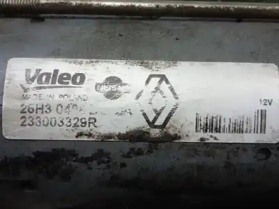 Pezzo di ricambio per auto di seconda mano motorino di avviamento per dacia duster (hs_) 1.5 dci 4x4 (hsmc, hsmd) riferimenti oem iam 233003329r - 26h30428  