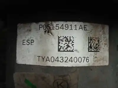 Pezzo di ricambio per auto di seconda mano abs per ssangyong rodius 2.7 turbodiesel cat riferimenti oem iam 0265956023 - 2265106455 - 05154911ae - p05154911ae  
