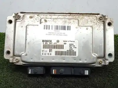 Автозапчасти б/у блок управления двигателем за peugeot 206 fastback (2a/c) 1.6 16v ссылки oem iam 0261207477 - 9643218980 - me744 me744 