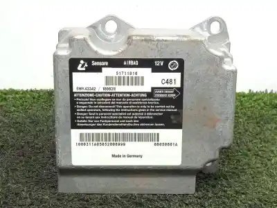 Peça sobressalente para automóvel em segunda mão Centralina De Airbag por FIAT STILO (192_) 1.4 16V (192AXH1B, 192BXH1B) Referências OEM IAM 51711816 - 5WK43342 C481 