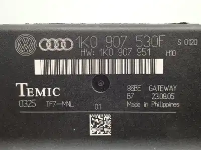 Second-hand car spare part electronic module for seat leon (1p1) 1.9 tdi oem iam references 1k0907530f - 1k0907951  