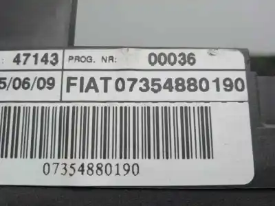 Pezzo di ricambio per auto di seconda mano controllo della luce per lancia ypsilon (101) 1.2 8v riferimenti oem iam 07354880190  