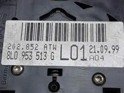 Tweedehands auto-onderdeel lichtbesturing voor audi a3 (8l) 1.9 tdi oem iam-referenties 8l0953513g  