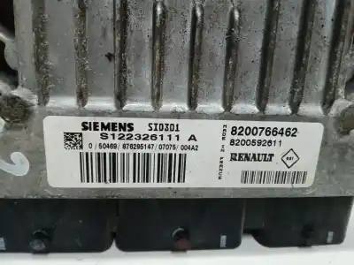 Автозапчастина б/у ебу контролер двигуна для renault grand scénic ii (jm0/1_) 1.5 dci (jm1e) посилання на oem iam s122326111 - 8200766462 - 8200592611 - sid301 sid301 
