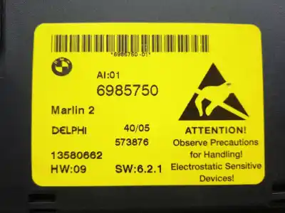 Pezzo di ricambio per auto di seconda mano interruttore per bmw 5 touring (e61) 525 d riferimenti oem iam 6985750 - 13580662  