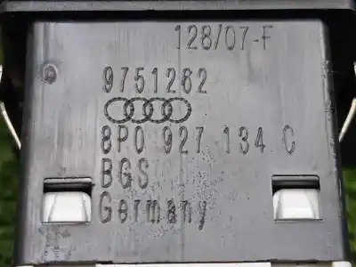 Pezzo di ricambio per auto di seconda mano interruttore per audi a3 (8p) 2.0 tdi ambiente riferimenti oem iam 8p0927134c - 9751262  