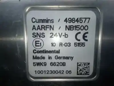 Second-hand car spare part lambda probe for nissan atleon tk3.95 (80.19) oem iam references 5wk96620b - 4984577  8.cables