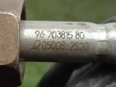 Peça sobressalente para automóvel em segunda mão sonda lambda por peugeot 5008 2.0 16v hdi fap referências oem iam 9670381580  2.cables
