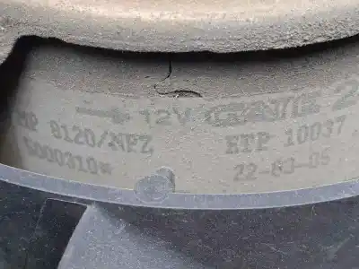 Автозапчастина б/у електро вентилятор для smart forfour 1.5 cdi cat посилання на oem iam 5000310 - etp10037  ø dimetro: 340mm