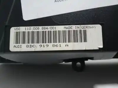 Автозапчасти б/у приборная доска за audi a4 b5 (8d2) 2.5 tdi ссылки oem iam 8d0919861a - 110008884001  