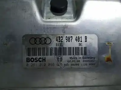 Pezzo di ricambio per auto di seconda mano centralina motore per audi a6 c5 (4b2) 2.5 tdi riferimenti oem iam 0281010098 - 4b2907401b 4b2d01 