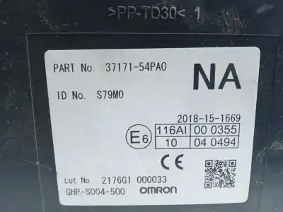 Peça sobressalente para automóvel em segunda mão módulo eletrônico por suzuki vitara (ly) 1.4 t allgrip (apk 414) referências oem iam 3717154pa0  