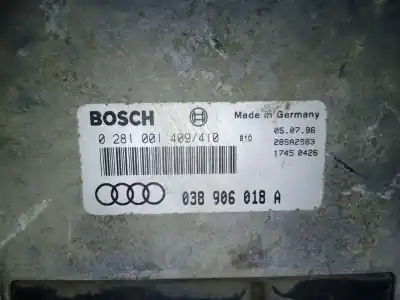 Автозапчасти б/у блок управления двигателем за audi a3 (8l1) 1.9 tdi ссылки oem iam 0281001409 - 038906018a - edc15v edc15v 