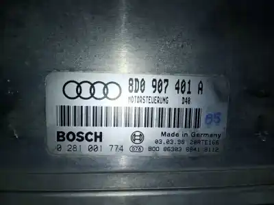 Автозапчасти б/у блок управления двигателем за audi a4 b5 (8d2) 2.5 tdi ссылки oem iam 0281001774 - 8d0907401a - edc15m edc15m 