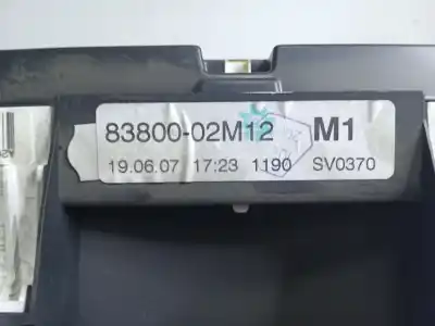 Peça sobressalente para automóvel em segunda mão quadrante por toyota auris 2.0 d-4d cat referências oem iam 8380002m12  